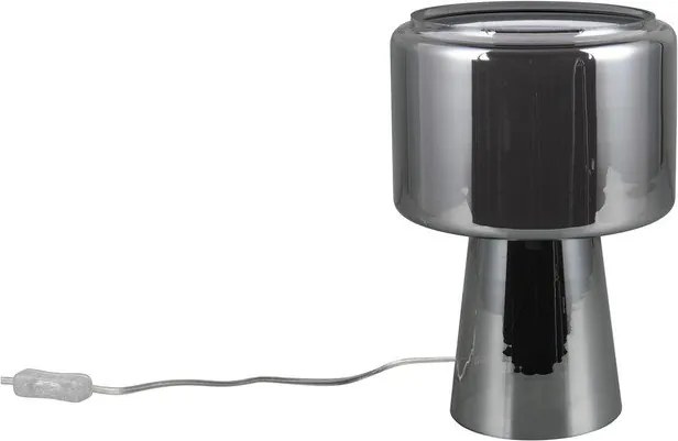 Сива настолна лампа (височина 29 cm) Rocka – Trio