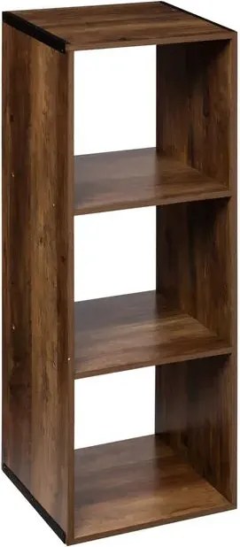 Рафт 5five Mix'n Modul Industrial, 3 отделения, Дърво