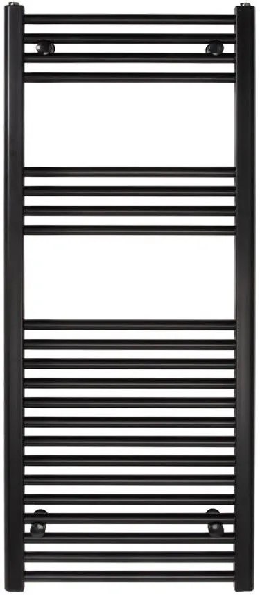 Релса за кърпи с отопление Alto-Черен-120 x 50 cm.
