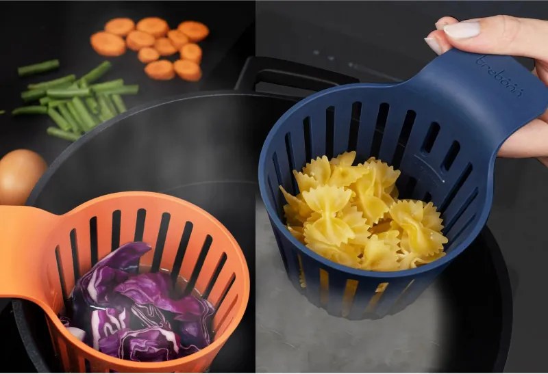 Комплект 3 бр гевгири Trebonn Cookin'Pods 1521109, До 220C, Полипропилен, Многоцветен