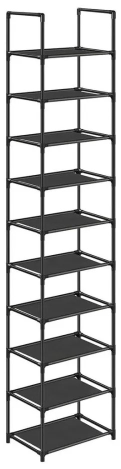 Обувен шкаф ALVORO, черен