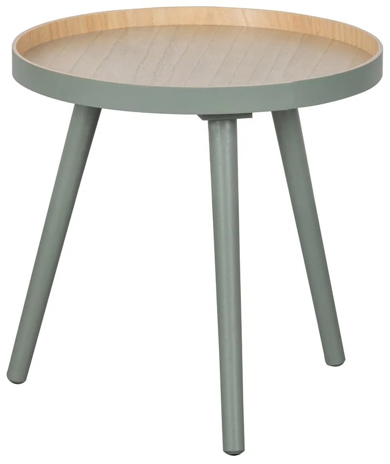 Странична зелена масичка WOOOD Sasha