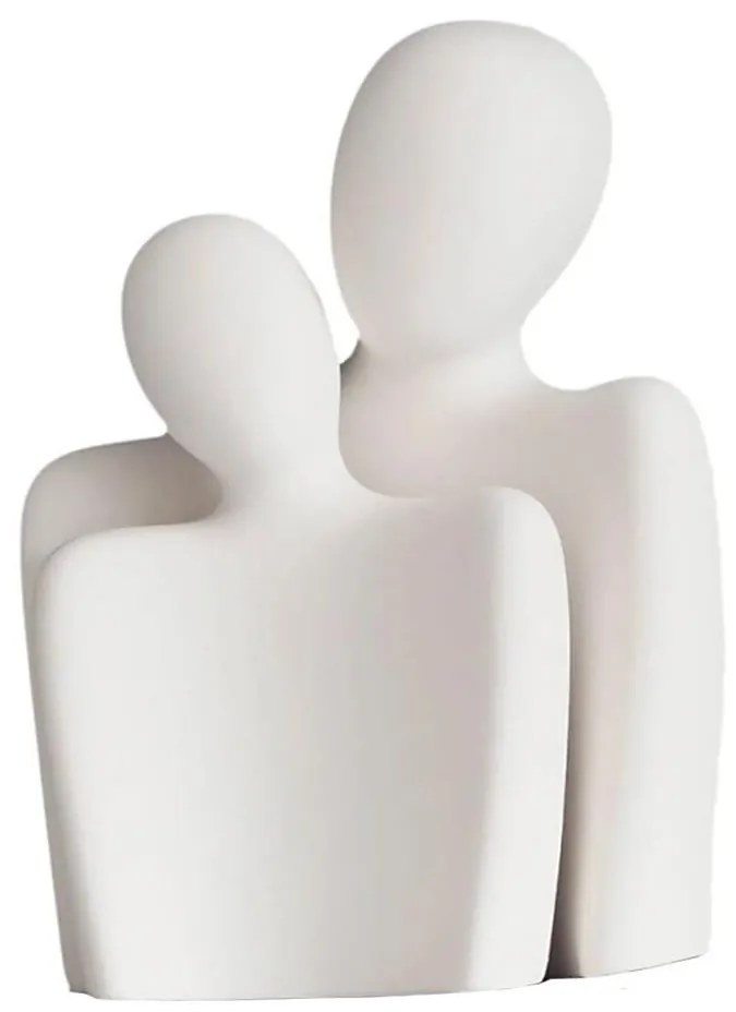 Настолна декорация 20x5,5x14,5 см бяла