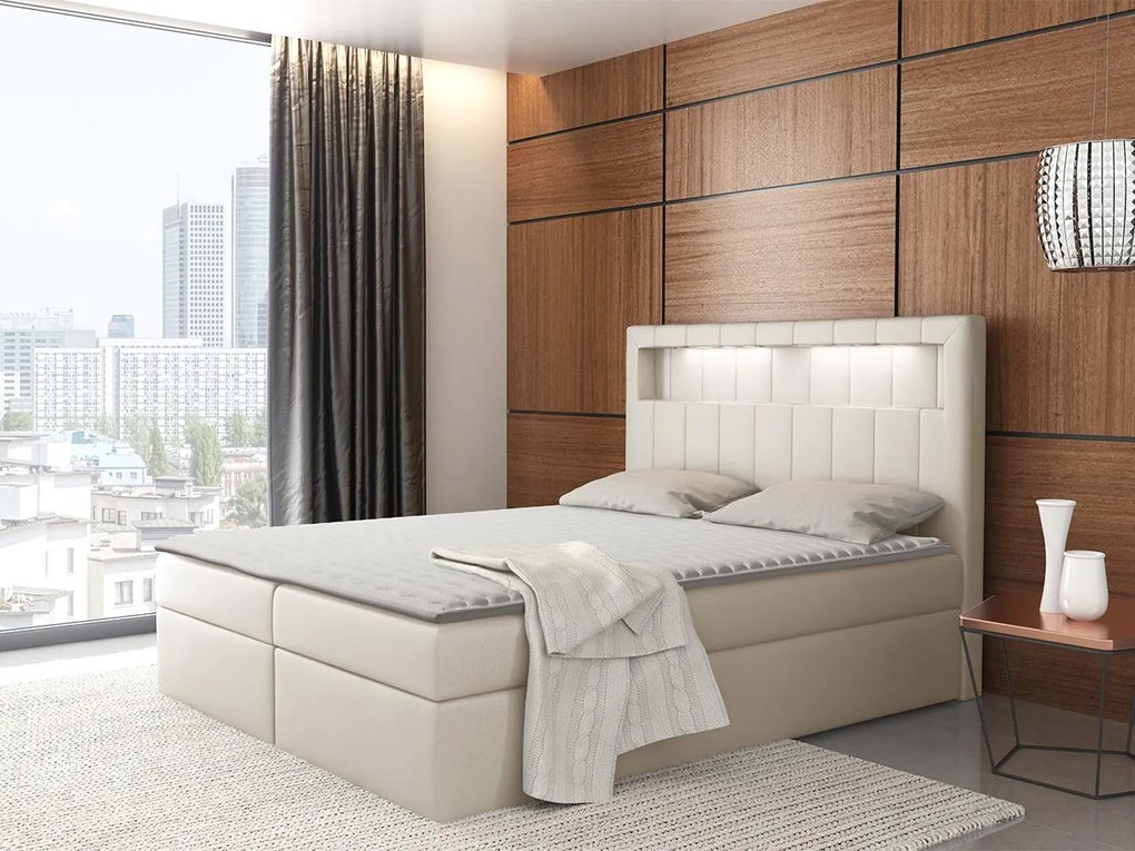 Тапицирано легло Aspen-Ekrou-140 x 200