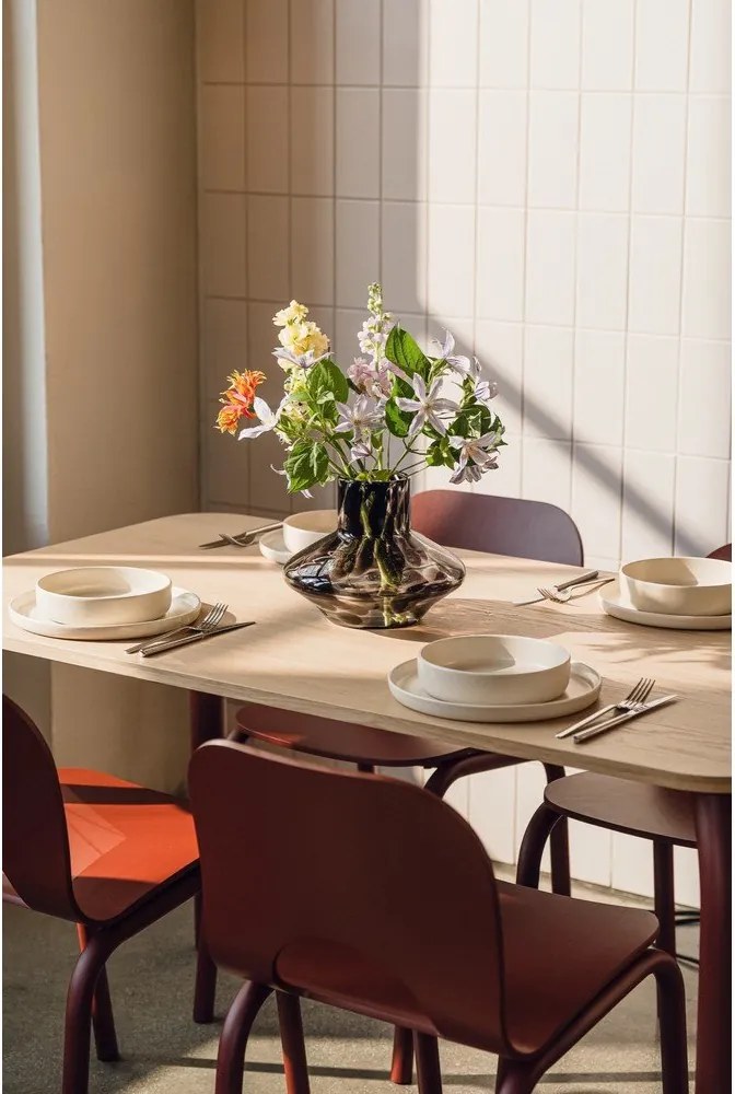 Трапезна маса с дъбов плот 80x140 cm Meko – noo.ma