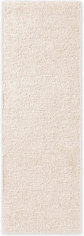 Кремава ръчно изработена пътека от букле 80x200 cm Notting Hill Portobello – Ted Baker