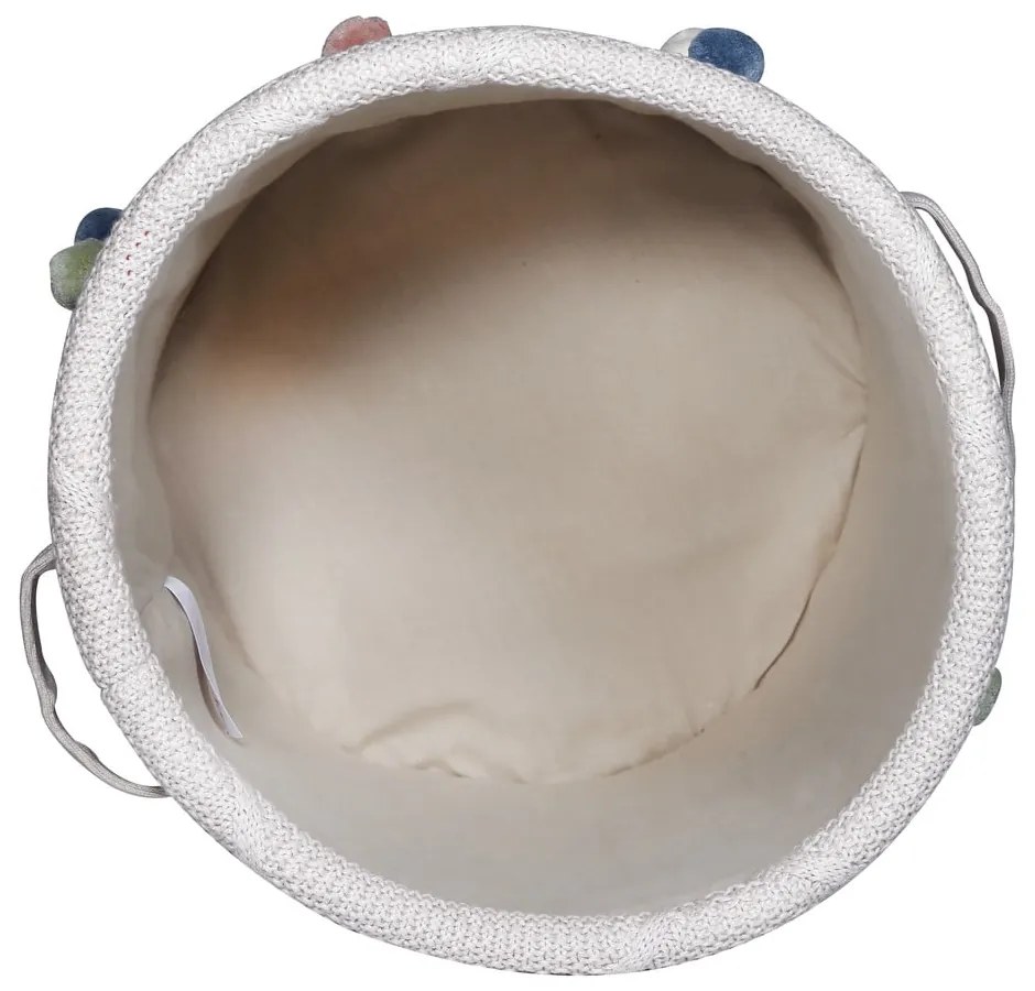 Светлокафява текстилна детска кошница за играчки ø 30x35 cm Taupe – Kindsgut