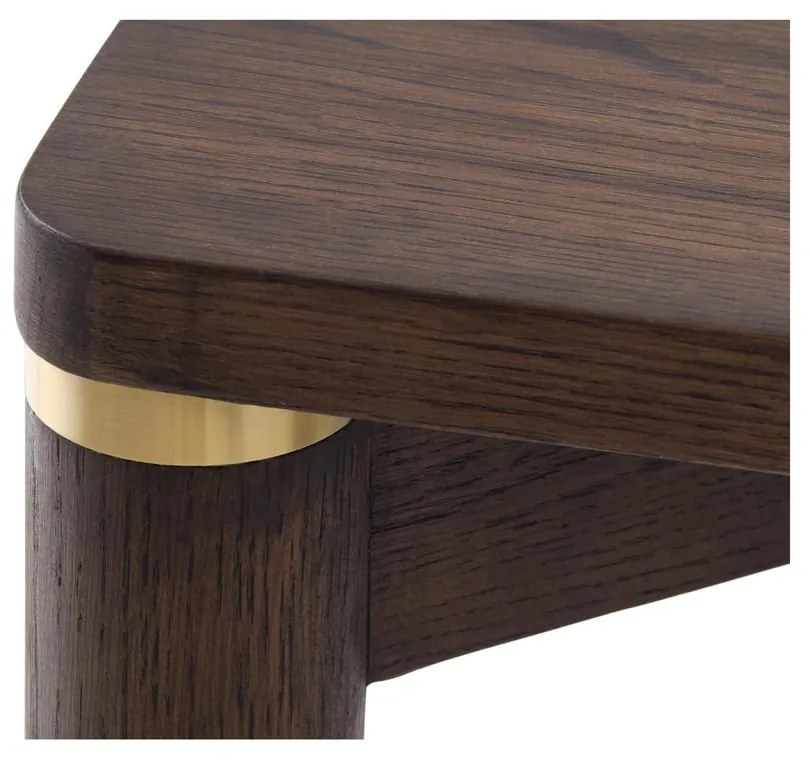 Кафява сгъваема трапезна маса 95x180 cm Arun – Unique Furniture