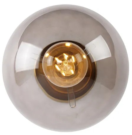 Интелигентен таванен аплик месинг с опушено стъкло с Wi-Fi ST64 - Pallon