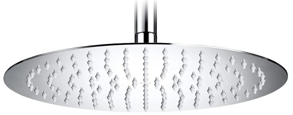 Стационарна душ глава A5B2A50C00, Roca, за монтаж на стена или таван, супер тънка, хром, 20х20см