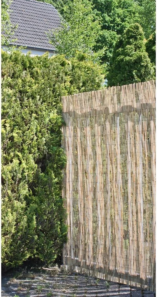 Балконски параван от плетеница в естествен цвят 300x200 cm – Garden Pleasure