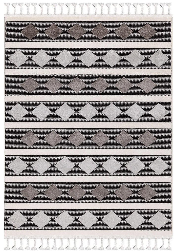 Килим за антре (100 x 200) 33084A - Сиво
