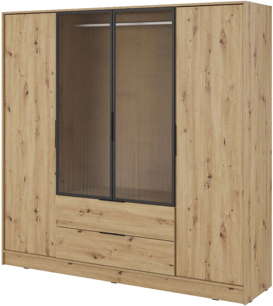 Гардероб Nelly II 4-врати-Fusiko