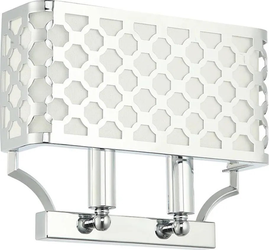 Open Design OR84597 - Стенно осветително тяло VERNO 2xE14/12W/230V лъскав хром