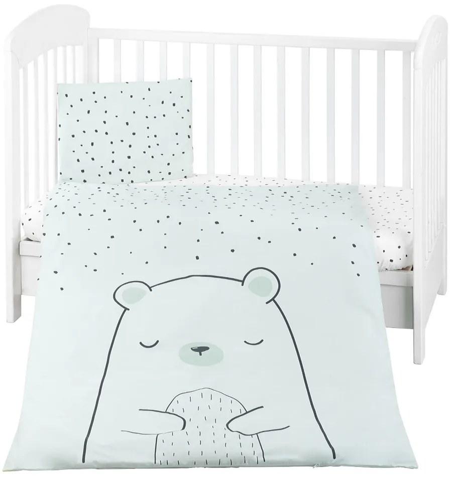 KIKKA BOO Сет 3 части BEAR WITH ME MINT