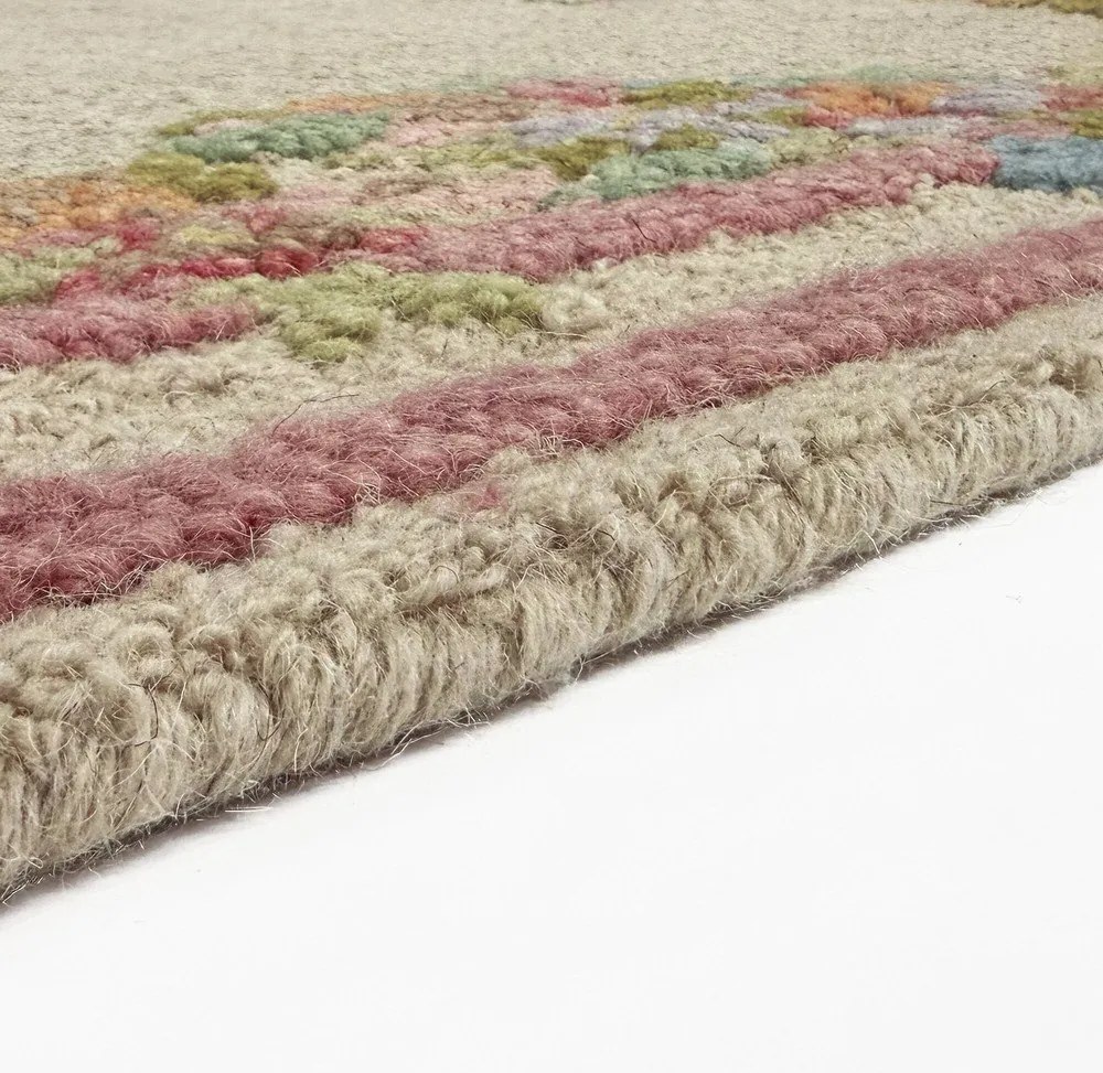 Ръчно изработен вълнен килим 160x230 cm Elise Floral – Flair Rugs