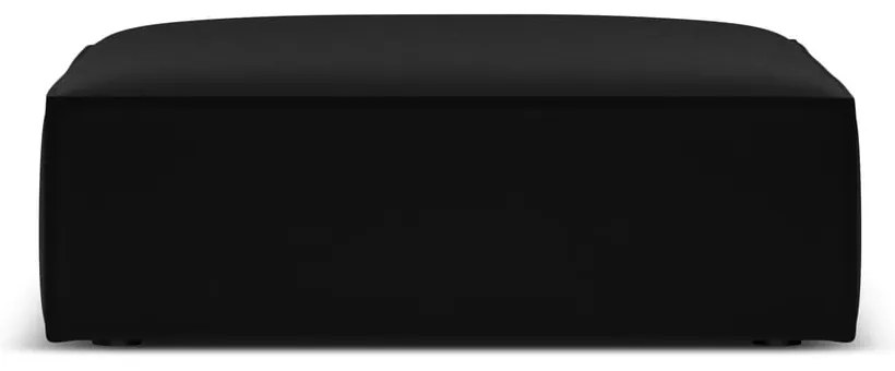 Черна кадифена табуретка Vanda – Mazzini Sofas