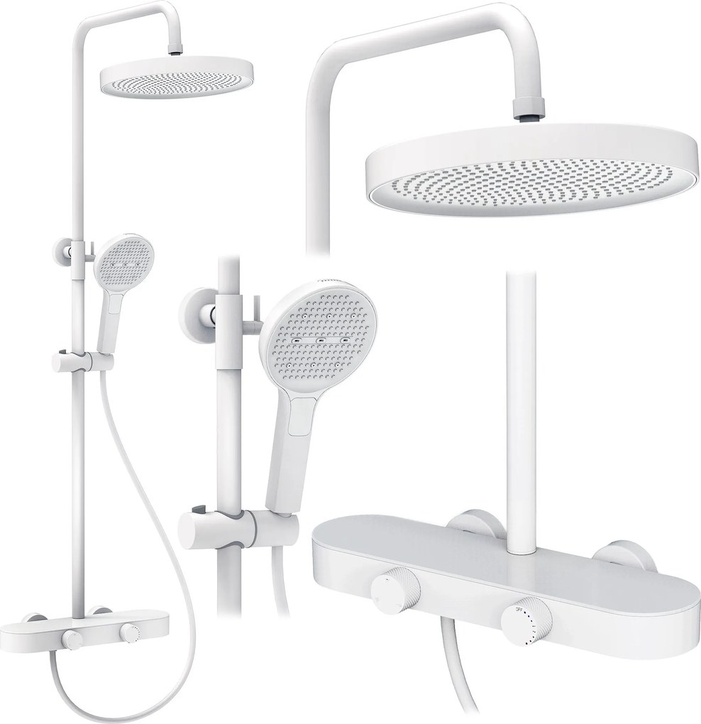 Комплект за душ REA Creo White