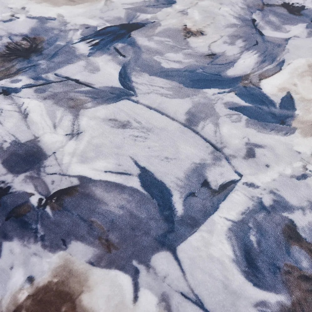 Лилаво единично спално бельо от микроплюш 140x200 cm Riana – My House