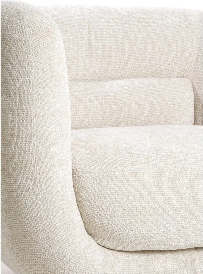 Кремаво кресло Kialy – Light &amp; Living