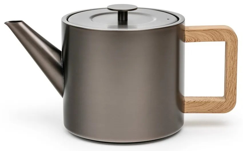 Сив чайник от неръждаема стомана с цедка 1,1 l Duet Narvik – Bredemeijer