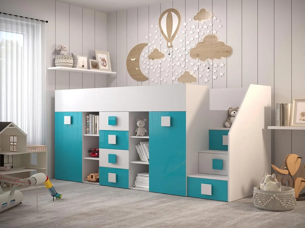 Многофункционално легло Toledo III-Tirkouaz-Right