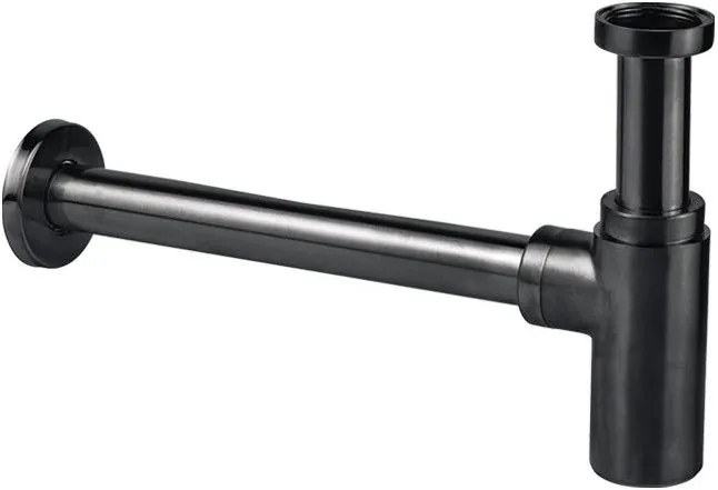 Сифон за мивка Minimal Eurorama-черен