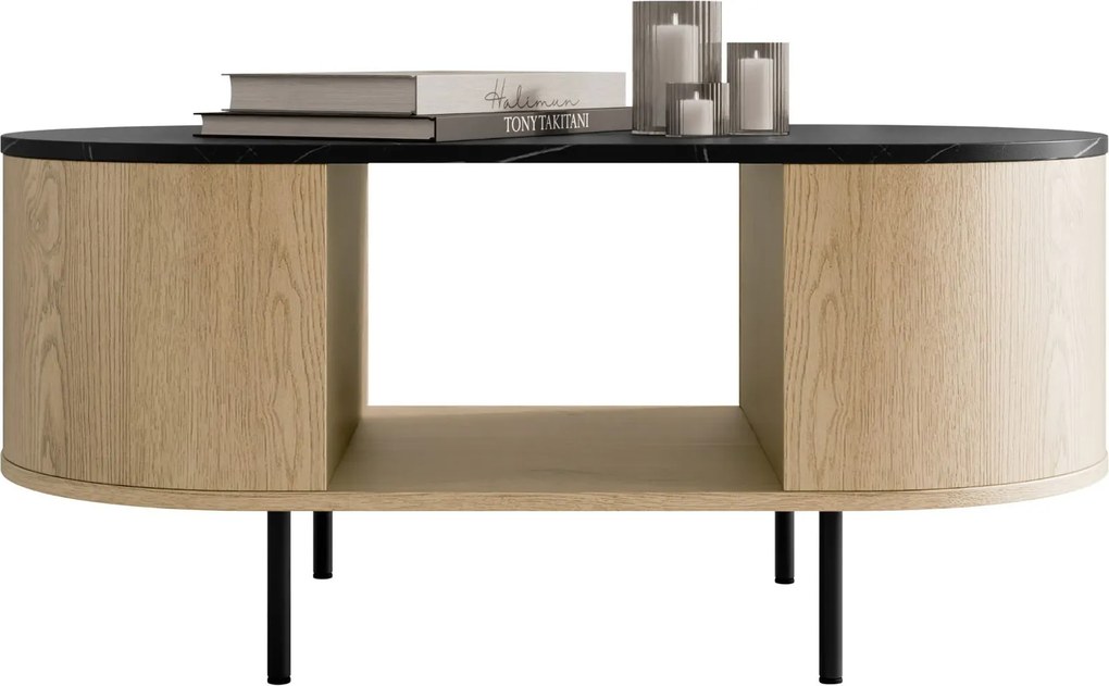 Холна маса Lygrint-черен мрамор - черно