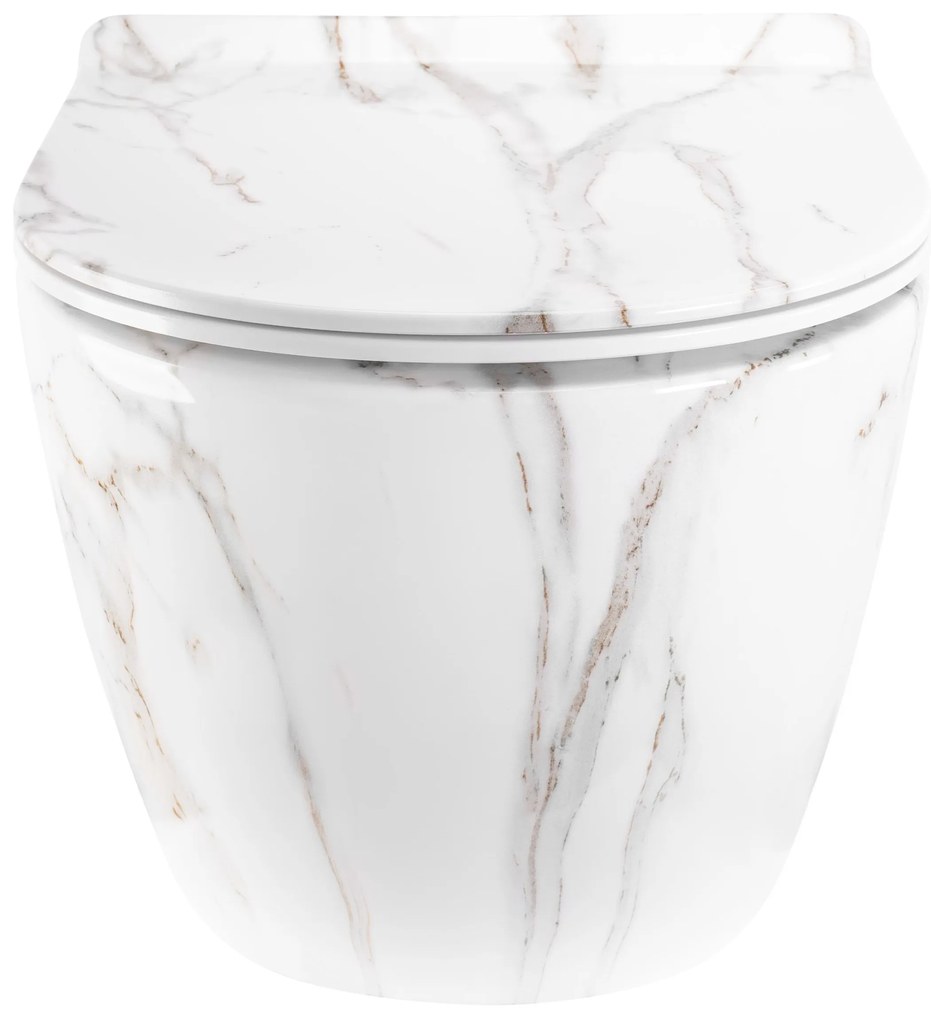 Тоалетна чиния Rea Carter Tornado Aiax Shiny