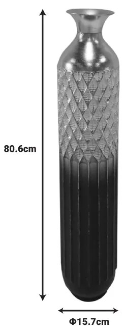 Ваза Онна 209-000008 цвят златен-черен