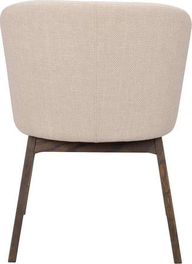 Бежови тапицирани трапезни столове в комплект 2 бр. Windham – Rowico