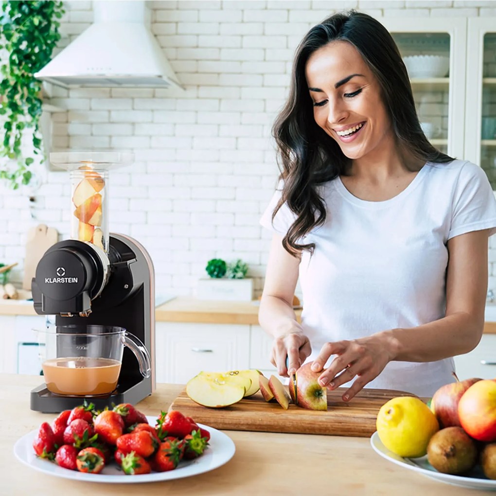 Klarstein Bella Elegance, сокоизстисквачка, 200 W, 400 ml, без BPA