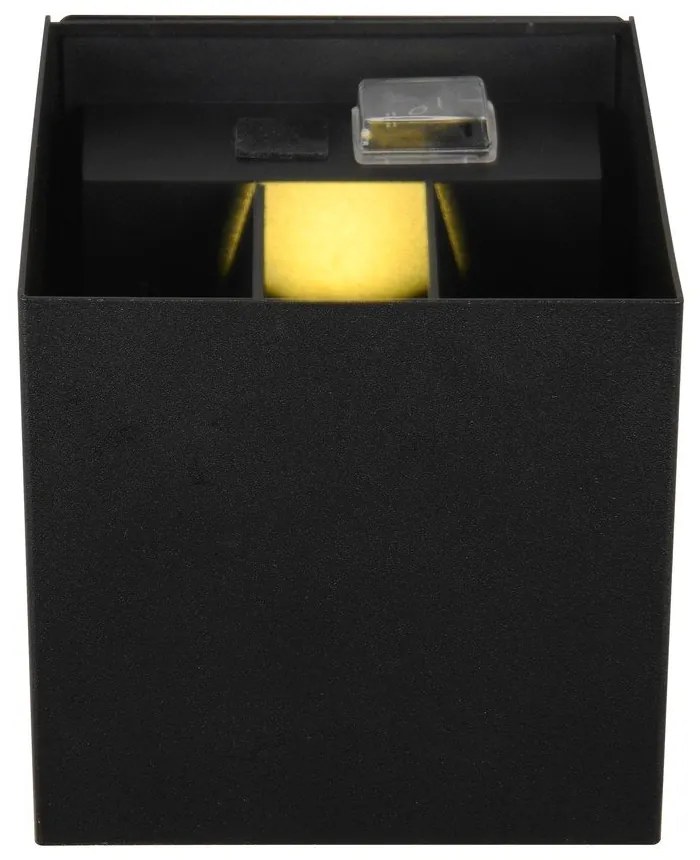 Черна LED светлина за стена Talent - Trio