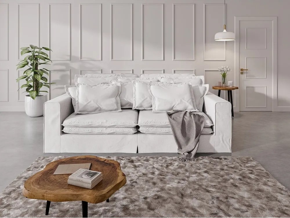 Бял диван 236 cm Nora – Ropez