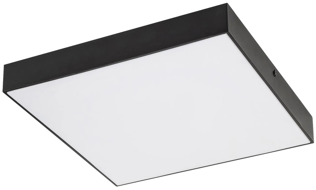 RABALUX Тарту,външен плафон,LED18W,черно,квадрат - 7899