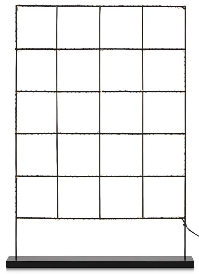 Черна светлинна декорация , височина 61 cm Elisabeth - Markslöjd