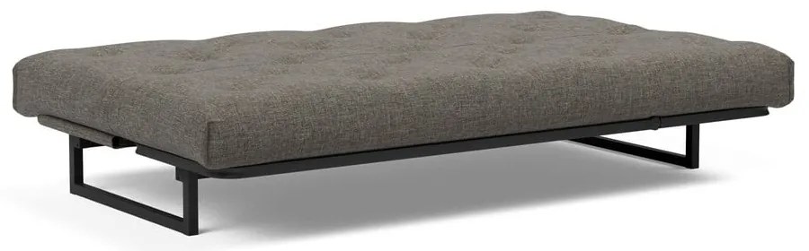 Сиво-кафяв разтегателен диван 200 cm Fraction – Innovation