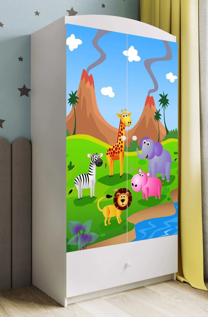 Гардероб Babydreams Cartoon-Leuko-Safari