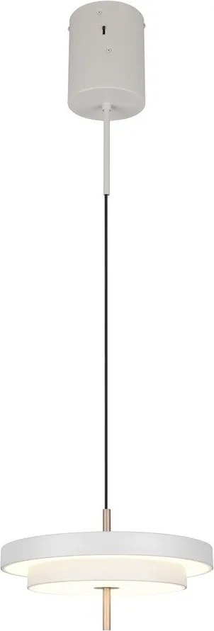 LED затъмняващо се висящо осветително тяло в цвят слонова кост Keaton – Trio