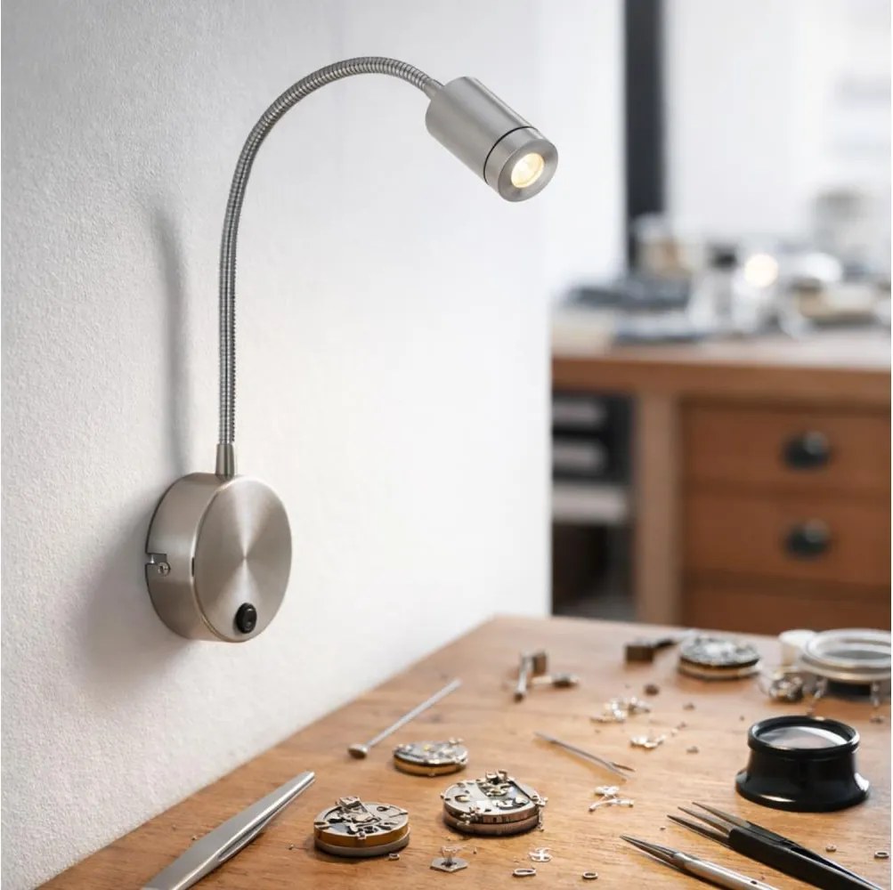 Globo 57311N - LED гъвкава настолна лампа MILLY LED/3W/230V