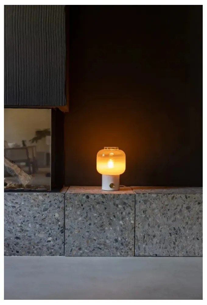 Бяла настолна лампа Moody - Zuiver