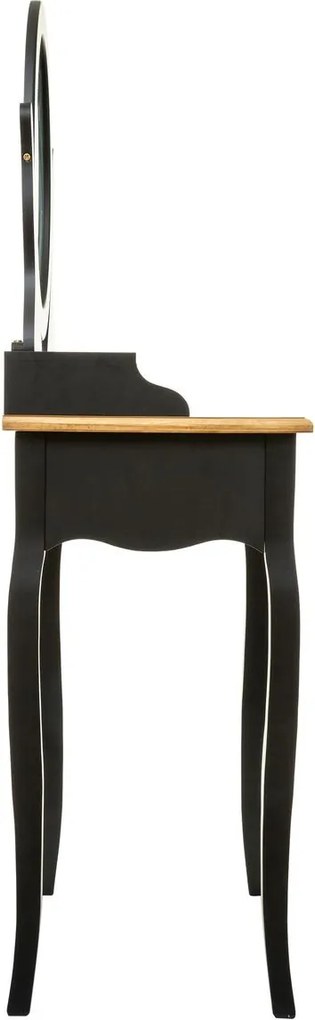 Тоалетка с огледало atmosphera Chrysa, MDF - Бял