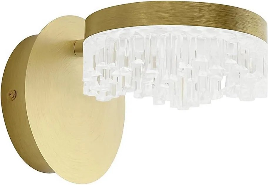 LED стенна лампа LED/4W/230V златна