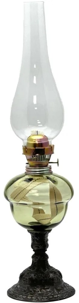 Газова лампа BARBORA 54 см зелен