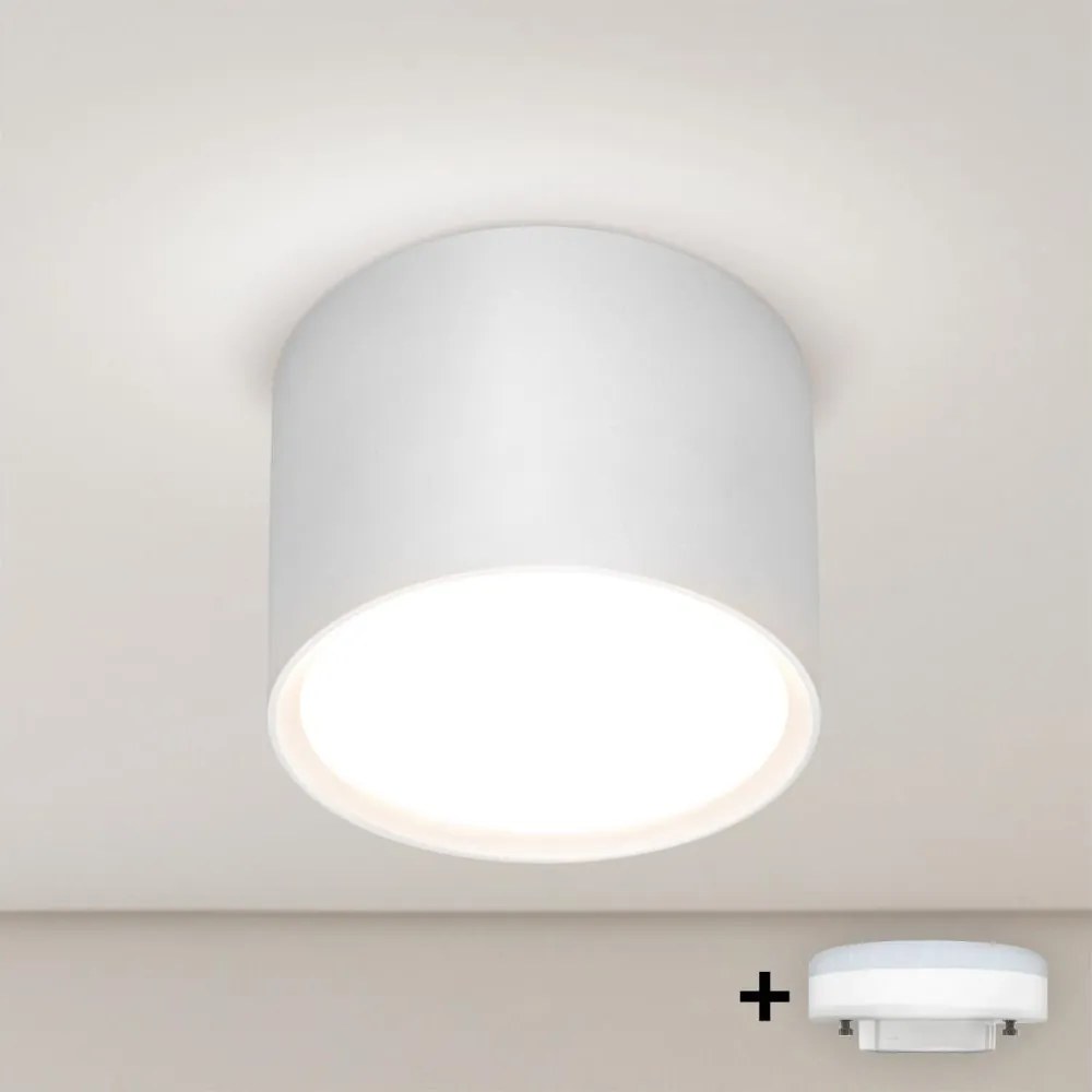BRILAGI - LED Точково осветително тяло SMOOTH 1xGX53/15W/230V 60x82 mm бяло