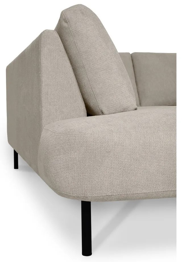 Бежов ъглов диван (ляв ъгъл/"U" форма) Hero – Scandic