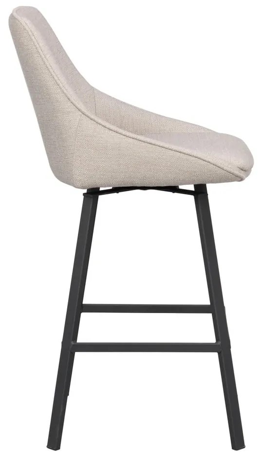 Бежови бар столове в комплект от 2 бр. (височина на седалката 65 cm) Alison – Rowico