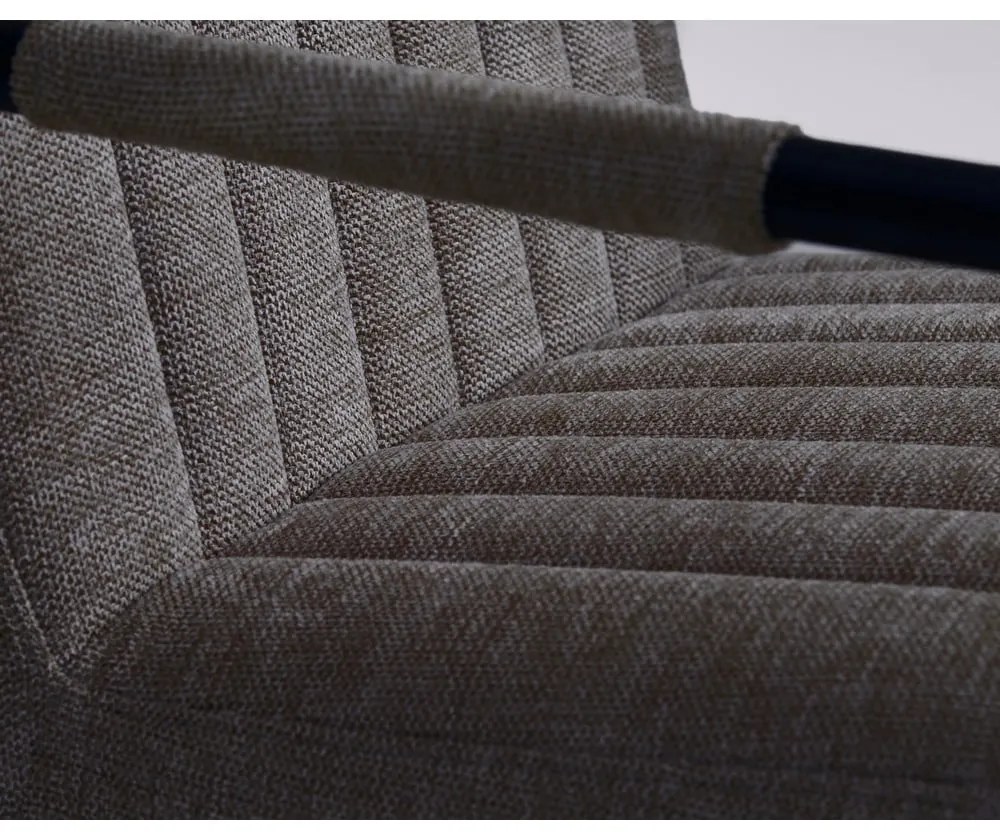 Тъмносиво кресло Trout – Unique Furniture