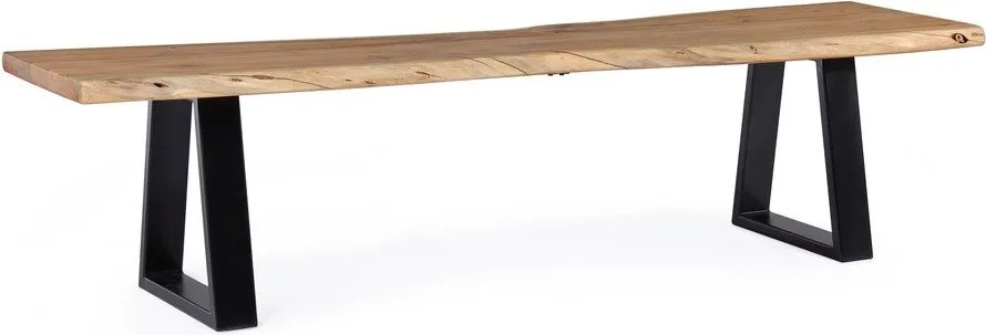 Пейка от масивно дърво в естествен цвят Artur – Bizzotto