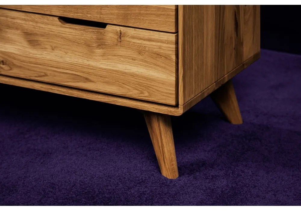 Дъбов гардероб 90x180 cm Greg - The Beds